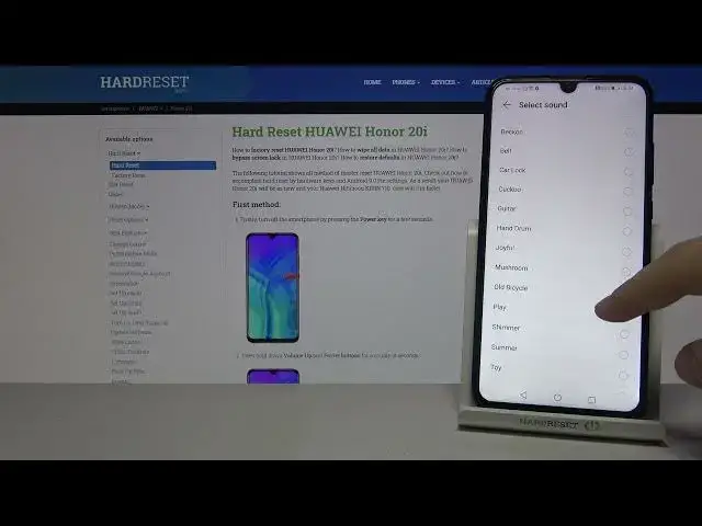 Video thumbnail for Listen to All Notification tones on HUAWEI HONOR 20I - Ringtone List