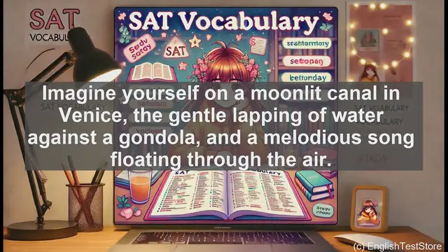 Video thumbnail for 5000 Must Know SAT Vocabulary - Barcarole: The Melodic Boat Song of Venice