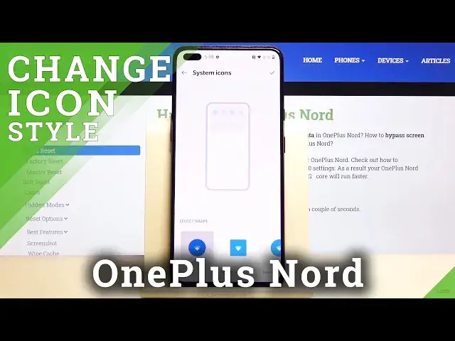 'Video thumbnail for How to Change Icons Style in OnePlus Nord – Pick Icon Shape'