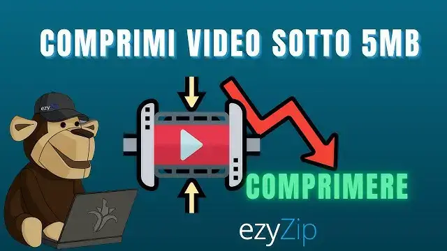 'Video thumbnail for Come Comprimere Video Inferiori a 5 MB Online (Guida Semplice)'