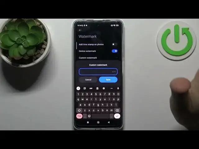 Video thumbnail for How to Set Custom Watermark on POCO X4 GT -  Change Custom Watermark