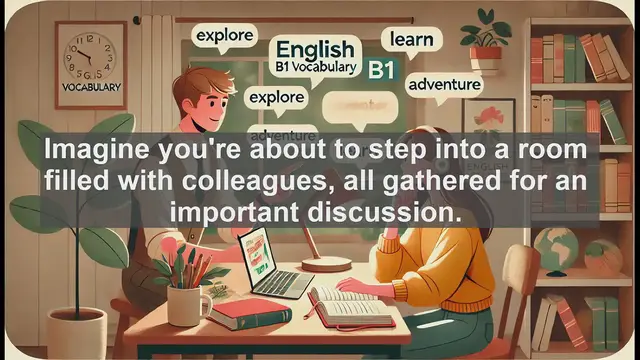 Video thumbnail for 2500 Must Know CEFR B1 Vocabulary - Understanding the Word 'Meeting': Its Meaning and Usage