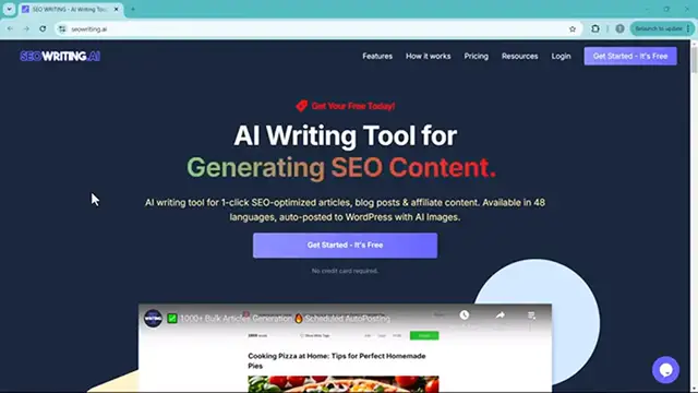 Video thumbnail for How to Write SEO Optimized Blog Post in just 5 Minutes Using AI  SEOWRITING.AI