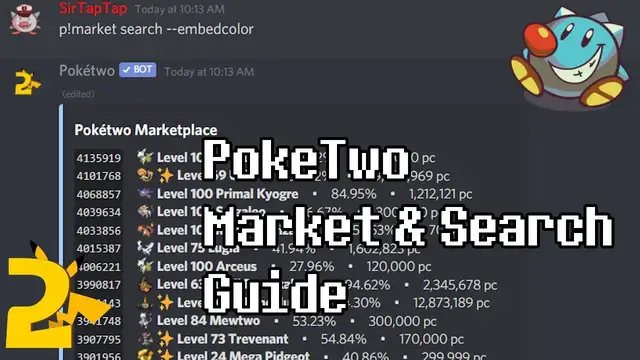 Video thumbnail for PokeTwo Market Guide | How to Search & Filter Pokemon in the Market