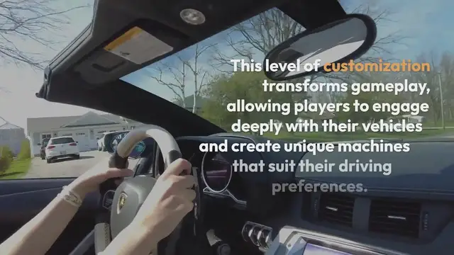Video thumbnail for Extensive Vehicle Customization Options
