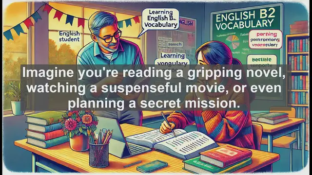 Video thumbnail for 1500 Must Know CEFR B2 Vocabulary - Plot: The Backbone of Stories and Secret Plans