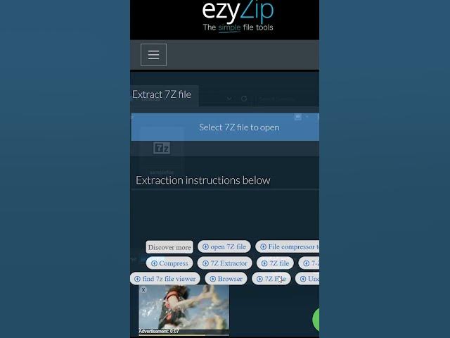 Video thumbnail for 📂 Unzip 7Z Files in Your Browser │ No Software Installation Required