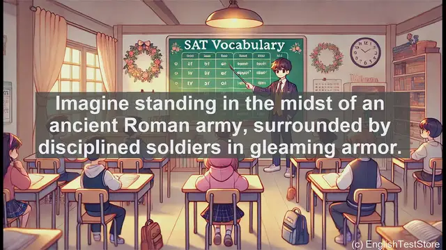 Video thumbnail for 5000 Must Know SAT Vocabulary - Legionary: Ancient Roman Soldier in Modern English