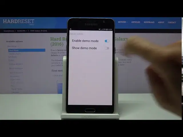 Video thumbnail for How to Turn On Demo Mode on SAMSUNG Galaxy J5 (2016) – Enable Demo Mode