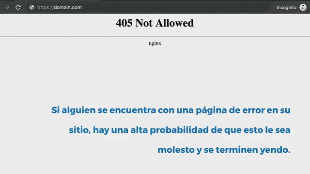 Video thumbnail for ¿Cómo Arreglar el Error 405 Método no Permitido en su Sitio de WordPress?