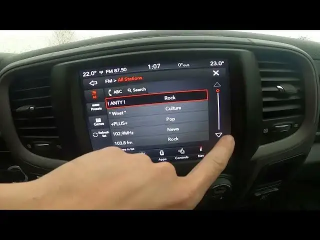 Video thumbnail for How to Manually Change Radio Station in Dodge Ram 1500 II ( 2019 - now ) - Adjust Radio Station