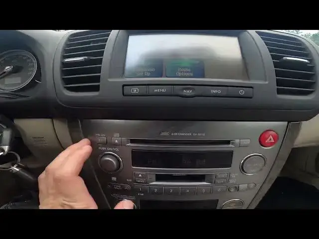 Video thumbnail for How to Enable TI Function in Radio for Subaru Outback III ( 2005 - 2009 )