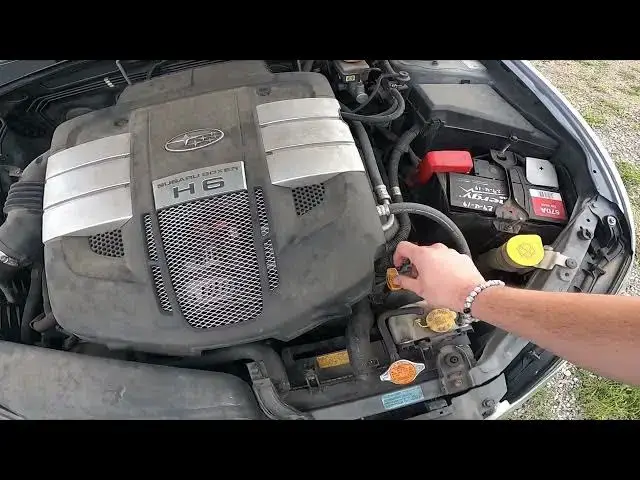 'Video thumbnail for Where is Engine Oil Level Dipstick in Subaru Outback III ( 2005 – 2009 ) | Measure Engine Oil Level'