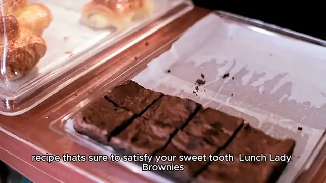 'Video thumbnail for Lunch Lady Brownies Recipe'