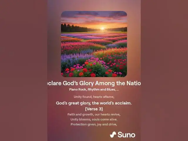 Video thumbnail for Declare God’s Glory Among the Nations - Psalm 96:3