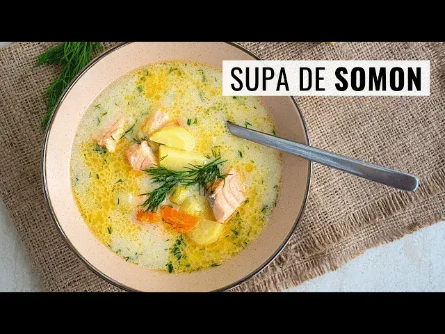 Video thumbnail for Se face cu PRAZ 😉, nu cu ceapă! SUPĂ FINLANDEZĂ de somon (Lohikeitto), absolut delicioasă! 🍲