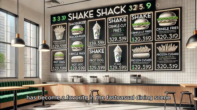 Video thumbnail for Shake Shack Menu prices