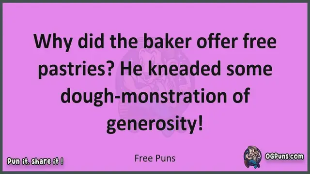 Video thumbnail for Free - Jokes, Puns, Wordplays, and Laughter