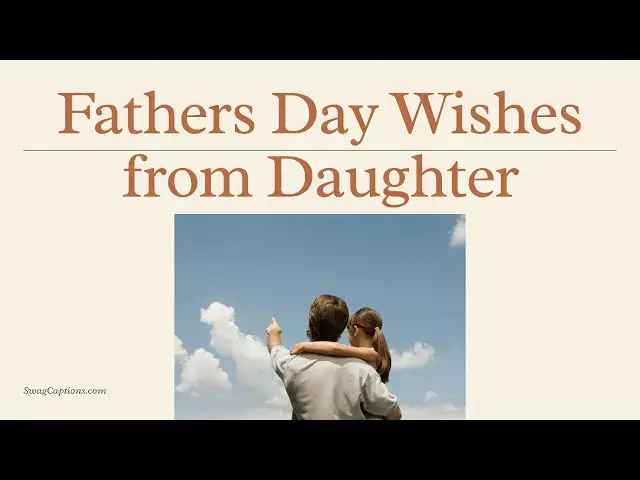 Video thumbnail for Happy Father's Day Wishes from Daughter | Best Messages for Dad 2026