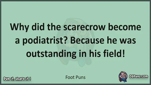 Video thumbnail for Foot - Jokes, Puns, Wordplays, and Laughter