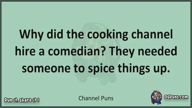 Video thumbnail for Channel - Jokes, Puns, Wordplays, and Laughter