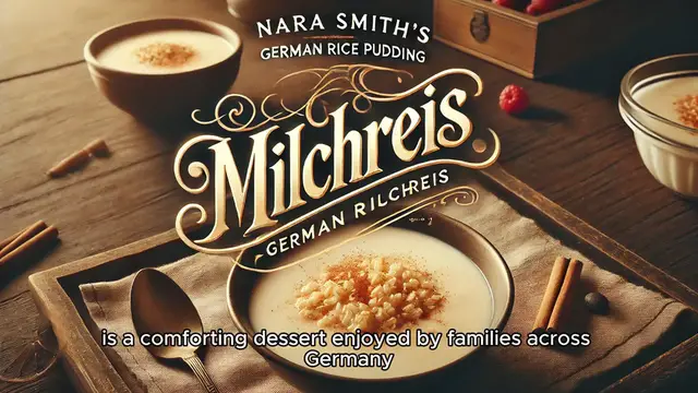 'Video thumbnail for Nara Smith's German Rice Pudding (Milchreis'