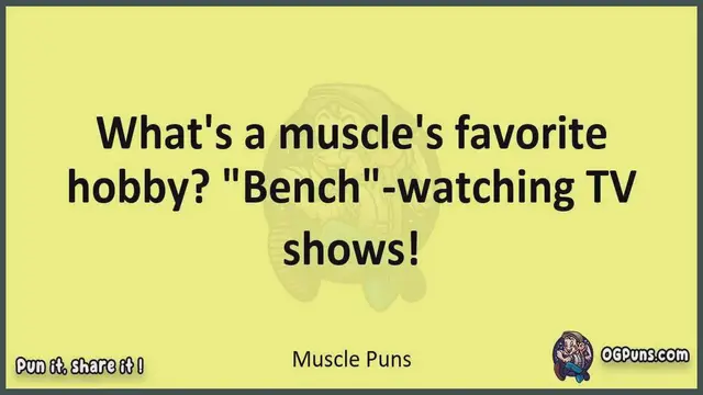 Video thumbnail for Muscle - Jokes, Puns, Wordplays, and Laughter