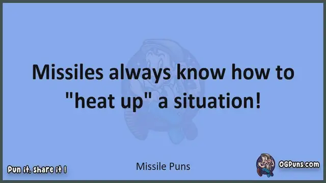 Video thumbnail for Missile - Jokes, Puns, Wordplays, and Laughter