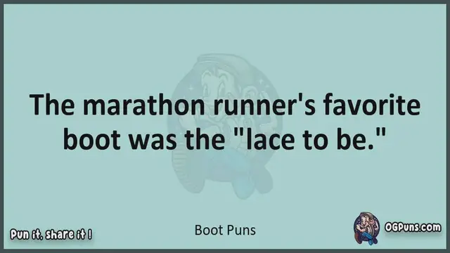 Video thumbnail for Boot - Jokes, Puns, Wordplays, and Laughter