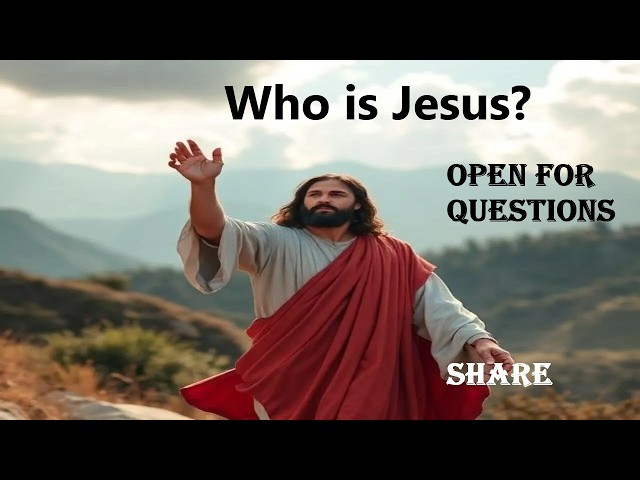 Video thumbnail for Who is Jesus. The name Jesus  means salvation and that the whole purpose he came to this earth