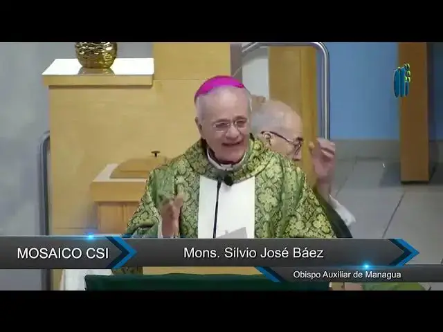 Video thumbnail for Homilía de Monseñor Silvio Báez XIX Domingo del Tiempo Ordinario 9 agosto 2026