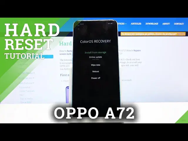 'Video thumbnail for Hard Reset OPPO A72 - Remove Lock Screen'