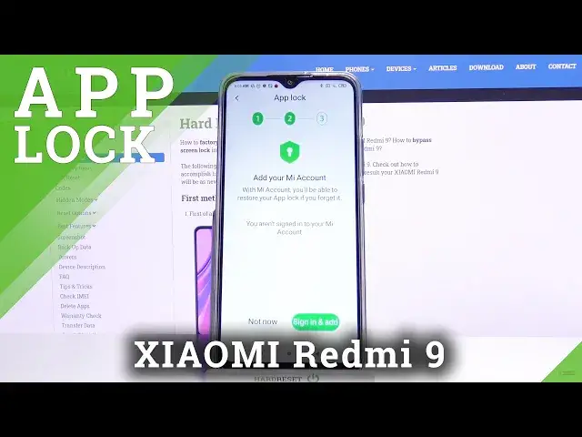 'Video thumbnail for How to Lock Apps with Password in XIAOMI Redmi 9 – Protect Apps'