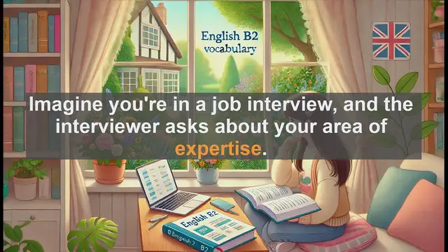 Video thumbnail for 1500 Must Know CEFR B2 Vocabulary - Understanding 'Expertise': Meaning, Usage, and Common Mistakes