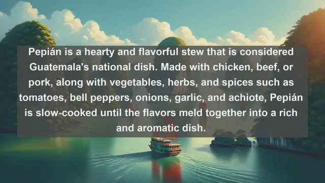 Video thumbnail for Guatemalan Gastronomy: Top 10 Mouthwatering Traditional Dishes You Must Try