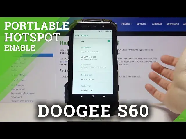 Video thumbnail for How to Enable Portable Hotspot in DOOGEE S60 – Turn On Portable Hotspot
