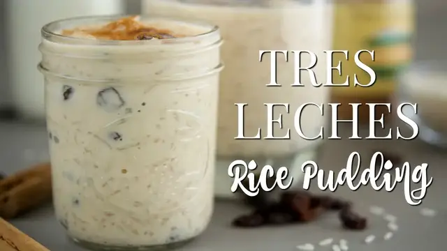 'Video thumbnail for 3 LECHES RICE PUDDING | How To Make Rice Pudding | SyS'