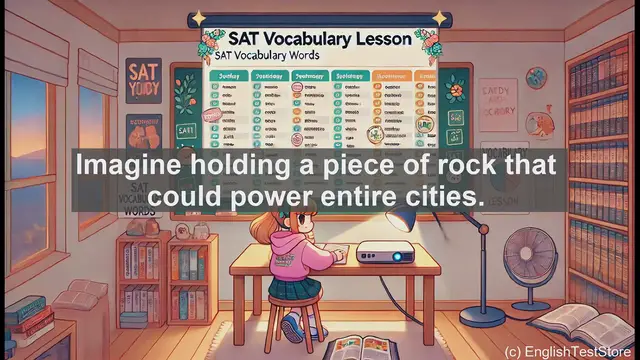 Video thumbnail for 5000 Must Know SAT Vocabulary - SAT Vocab: Anthracite - The Power-Packed Coal