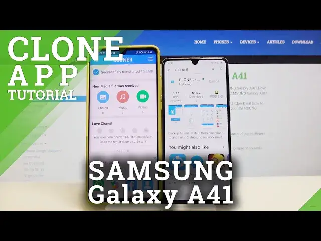 Video thumbnail for How to Use CLONEit app to Transfer Data Between Android Phone and SAMSUNG Galaxy A41