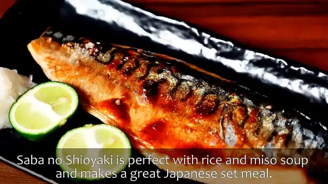 'Video thumbnail for Delicious And Tasty Japanese Saba No Shioyaki Recipe (Japanese-style)'