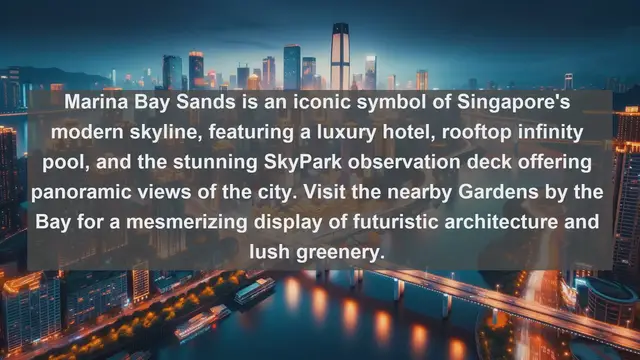 Video thumbnail for Explore Singapore: Top 10 Must-Visit Destinations in the Lion City