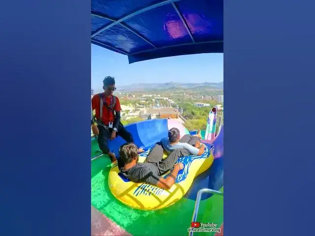 Video thumbnail for Twisty Turvy - Water Slides📍at AQUA IMAGICA #shorts #waterpark