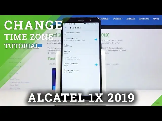 'Video thumbnail for How to Change Date or Time in ALCATEL 1X 2019 – Check Time Zone Settings / Clock Format'