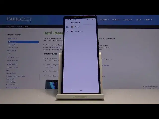 'Video thumbnail for How to Change Default Apps in SONY Xperia 1 – Find Default Applications Settings'