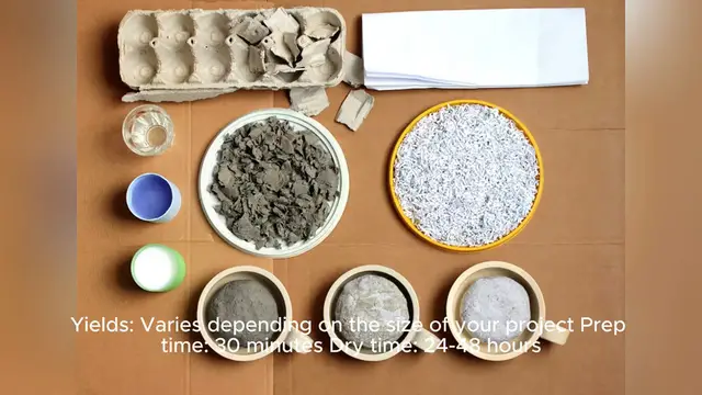 Video thumbnail for paper mache recipe