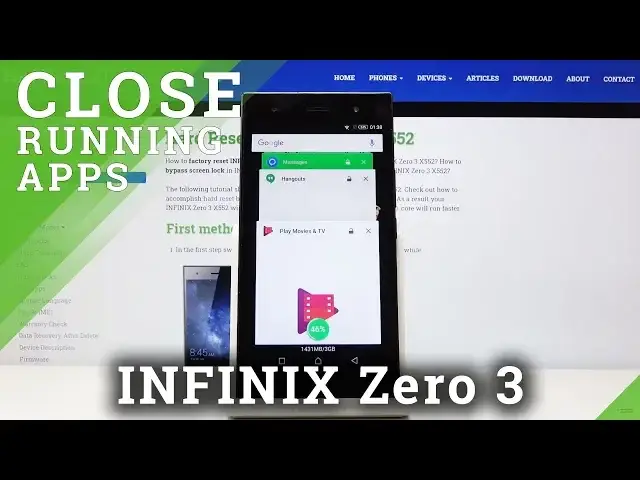 Video thumbnail for How to Turn Off Running Apps in INFINIX Zero 3 – Close Background Apps