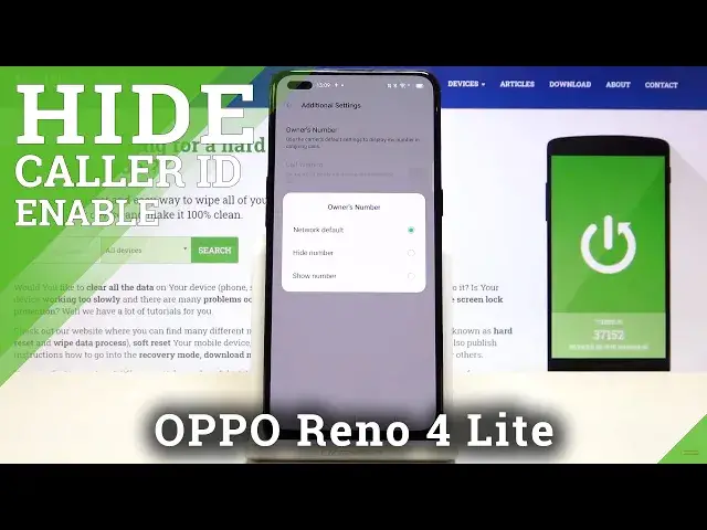 Video thumbnail for How to Hide / Show Caller ID in OPPO Reno 4 Lite – Manage Caller ID Settings