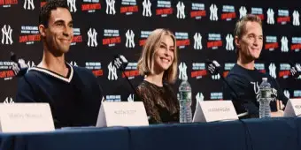 Video thumbnail for Photos/Video: DAMN YANKEES Reveals Broadway Return at Yankee Stadium