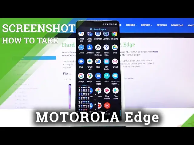 Video thumbnail for How to Take Screenshot in MOTOROLA Edge – Capture Screen