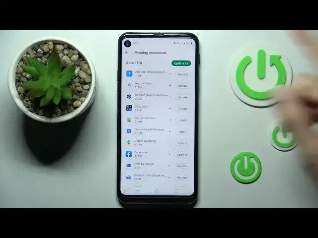 Video thumbnail for How to Update Apps on LG Q70 - Download App Actualizations